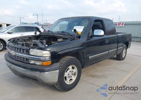 2002 Chevrolet Silverado 1500 Ls from USA, damaged, VIN 2GCEC19V421166708